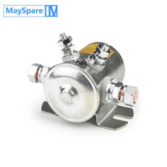 Max 200A 300A in Rush Continuous Duty Solenoid Relay Nickel-Plating for Golf Carts, Winch, Marine 12VDC 24VDC 36VDC