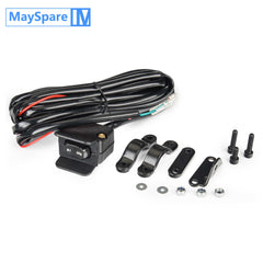 12V Winch Rocker Thumb Switch with Mounting Bracket