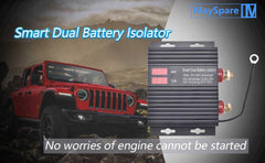 150a smart dual battery isolator and an off road vehicle