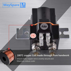 48V Golf cart Solenoid Made of High Quality Copper Wire