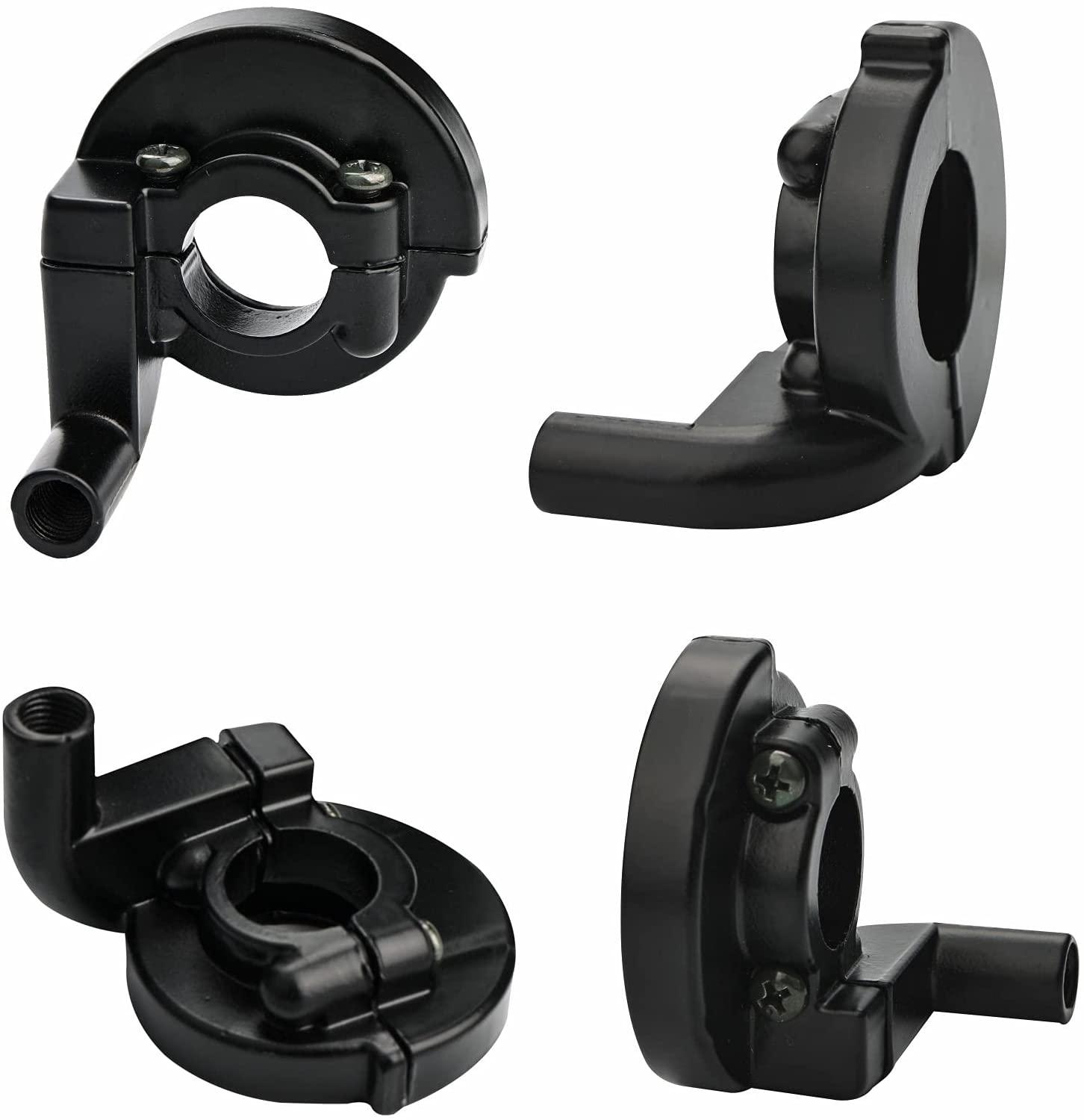 MaySpare Throttle Handle Grips and Throttle Cable 50 Inch For ATV Quad Pit Bike Dirt Bike Baja Mini Bike Mb165 Mb200 196cc 200cc Doodlebug Bike - mayspare