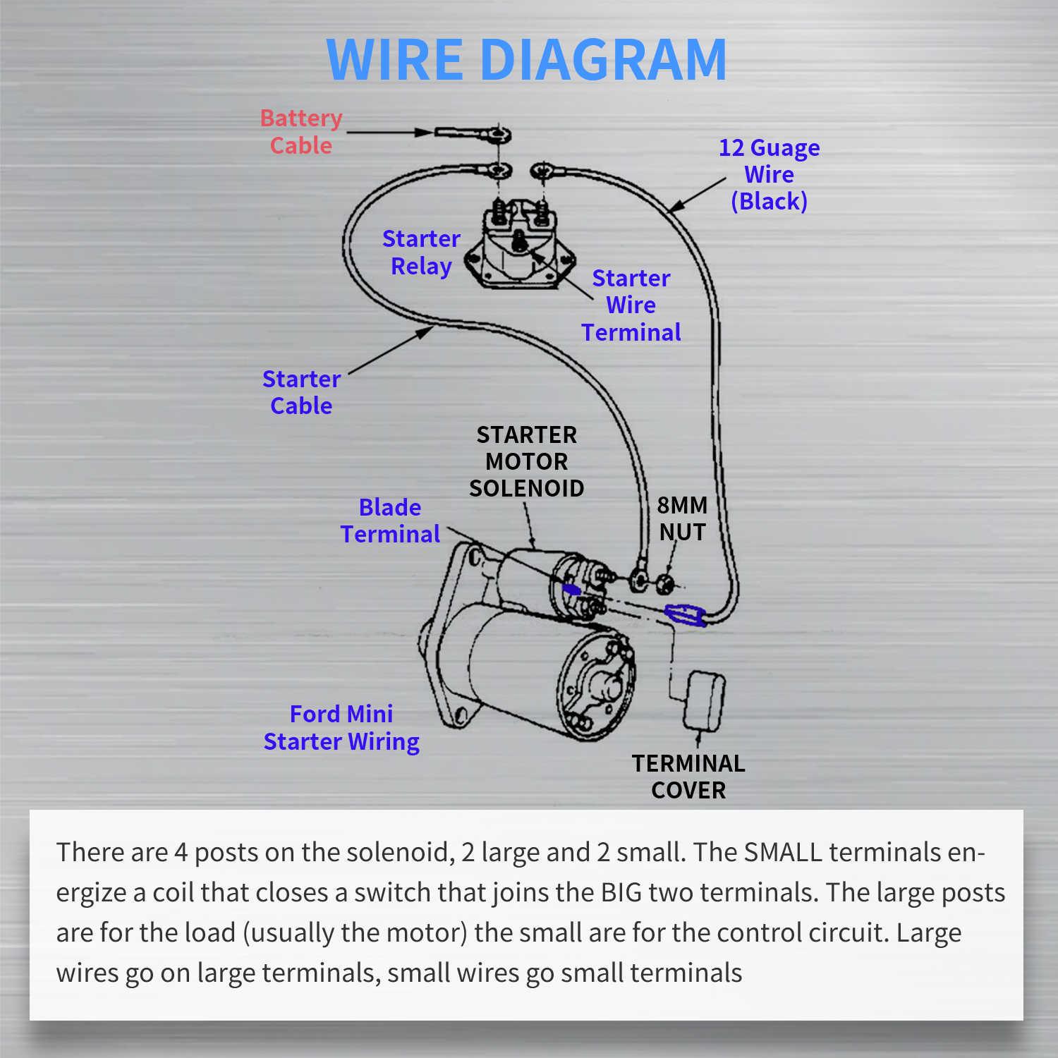 golf cart solenoid wiring diagram and terminals