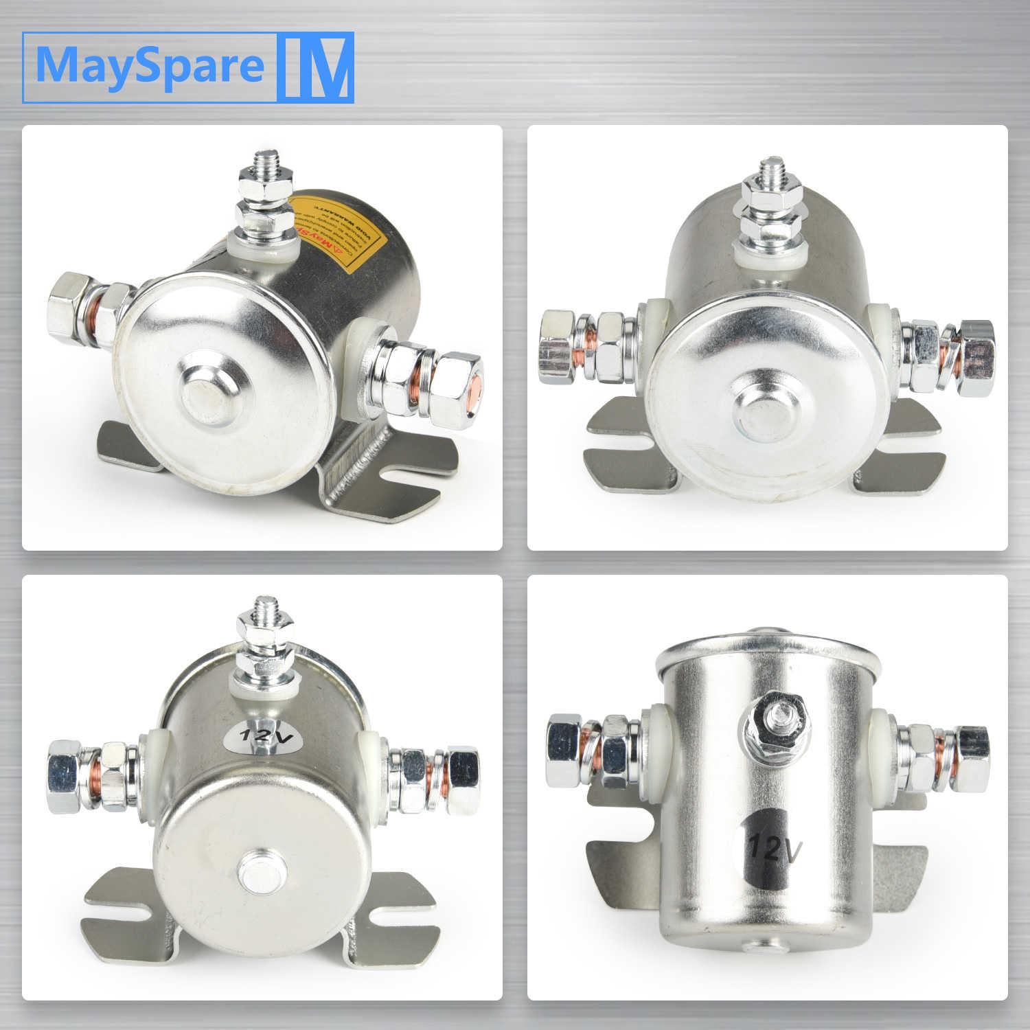 Heavy Duty Winch Marine Relay solenoid Multi angle display