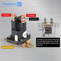 Lawn mower relay wiring