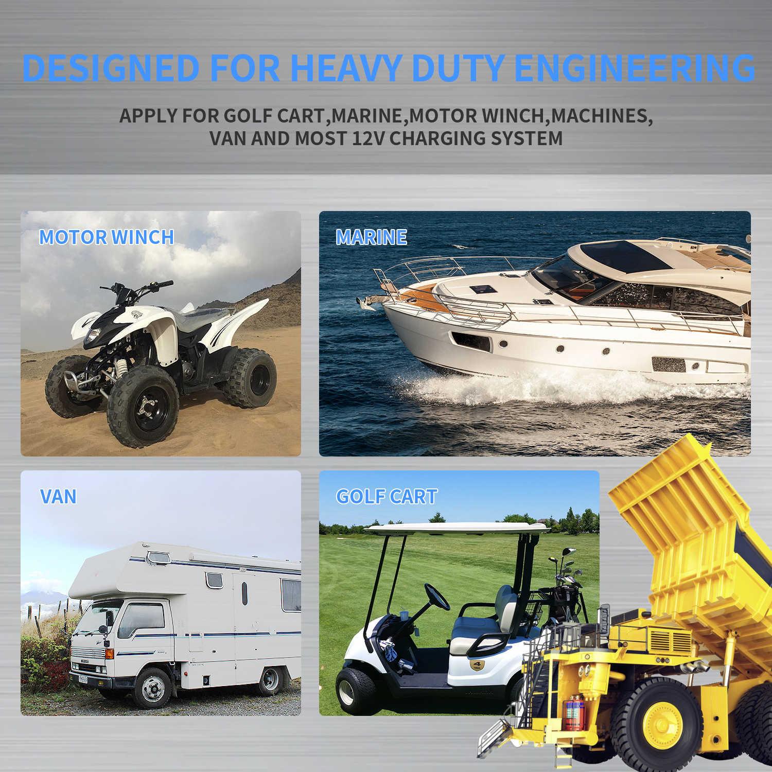 apply for golf cart marine motor winch machines van and most 12v charging system