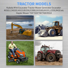 stop solenoid Kubota Mini Excavator Tractor Mower Generator Excavator KX161 2 KX101 KX151B1550 F2000 GV3160 KX101 L2550 R410