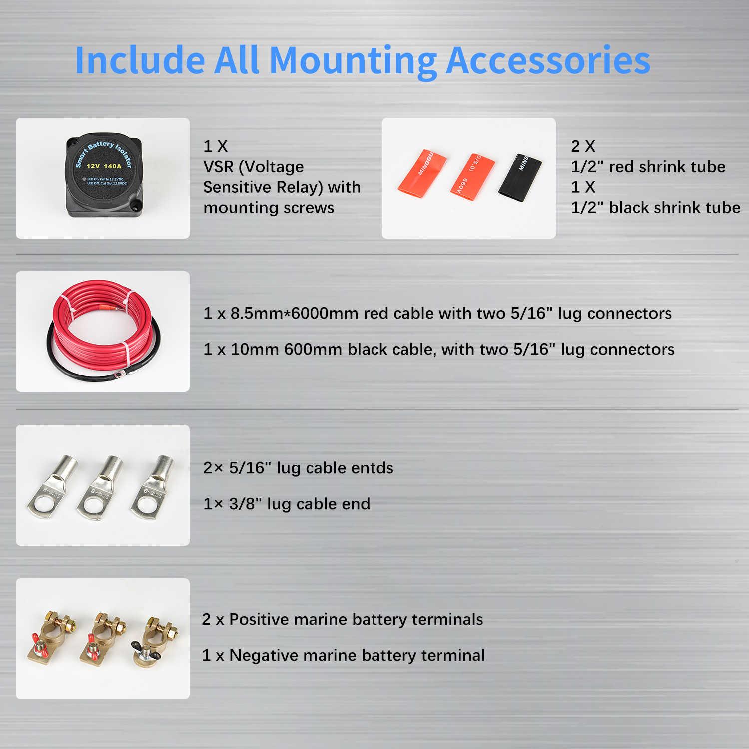 voltage sensitive relay accessories list