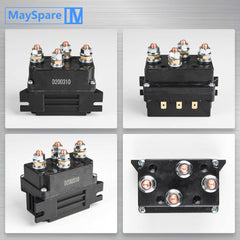 winch solenoid relay can be used in Winch Motors Snow Plow Spreader Motors Windlasses Hydraulic Pump Motors Other Reversible Motors